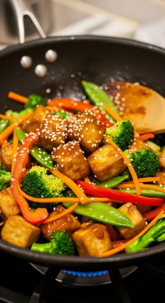 Teriyaki Tofu Stir-Fry
