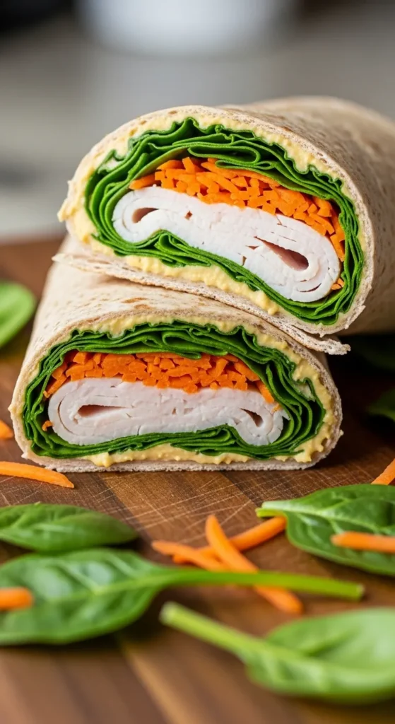  Turkey and Spinach Wrap
