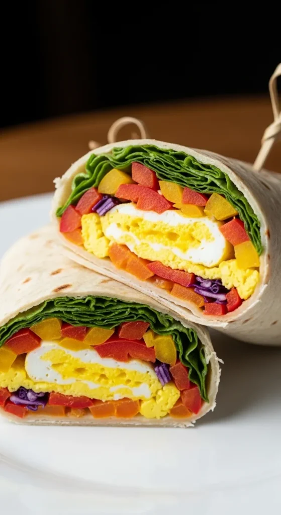 Veggie Breakfast Wraps