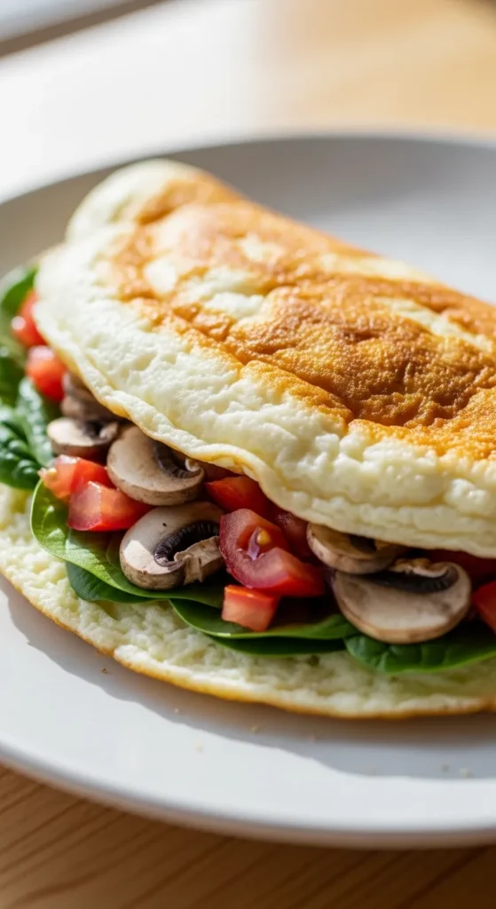 Veggie Egg White Omelet