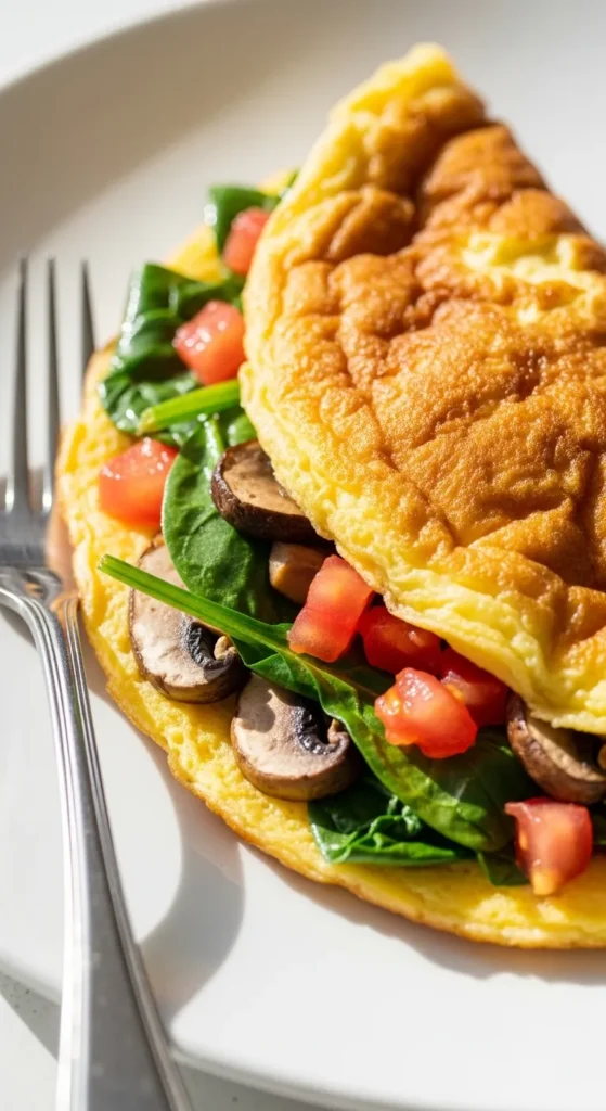 Veggie-Packed Omelet Dinner
