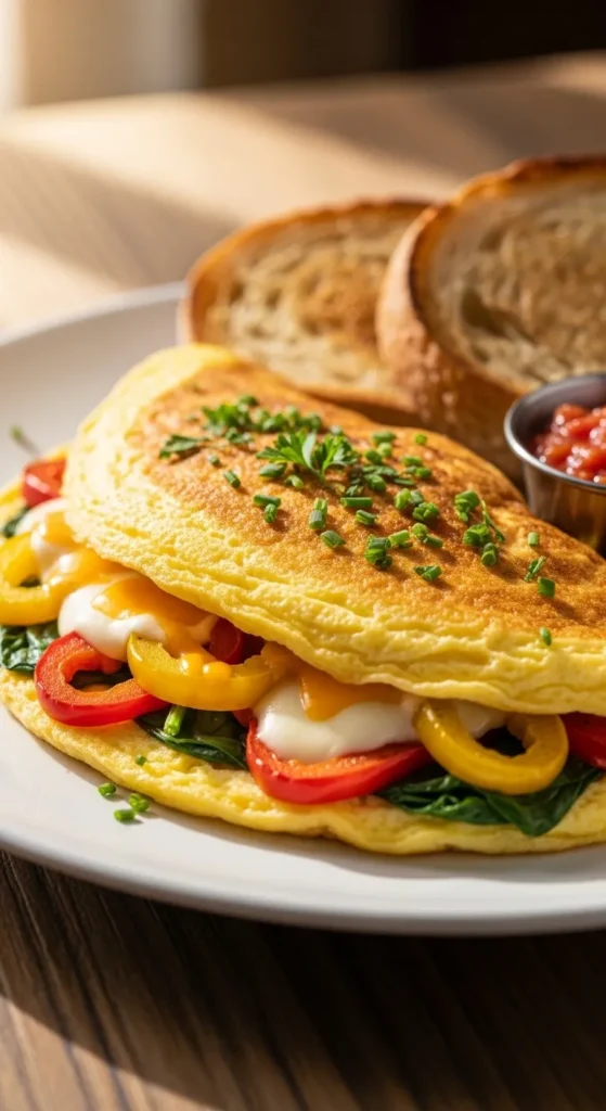  Veggie & Cheese Omelet