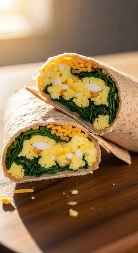 Whole Grain Breakfast Wraps