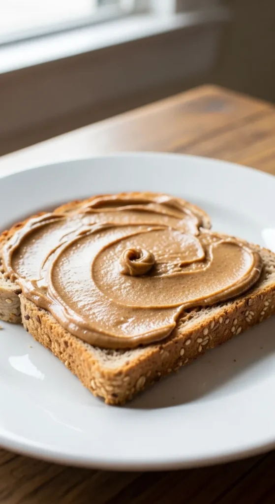 Whole Grain Toast with Almond Butter