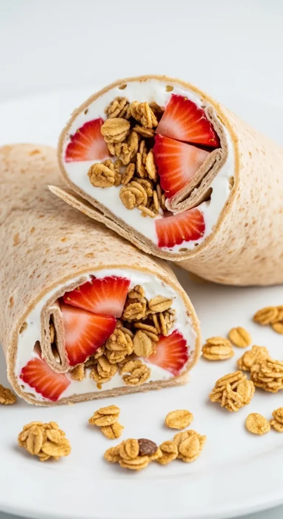 Yogurt & Granola Wrap