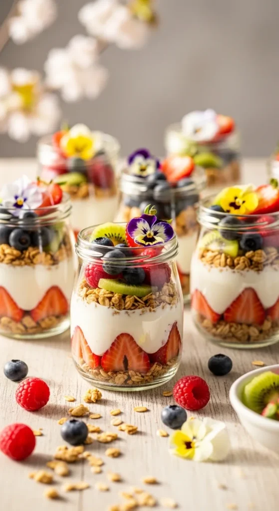 Yogurt Parfait Jars