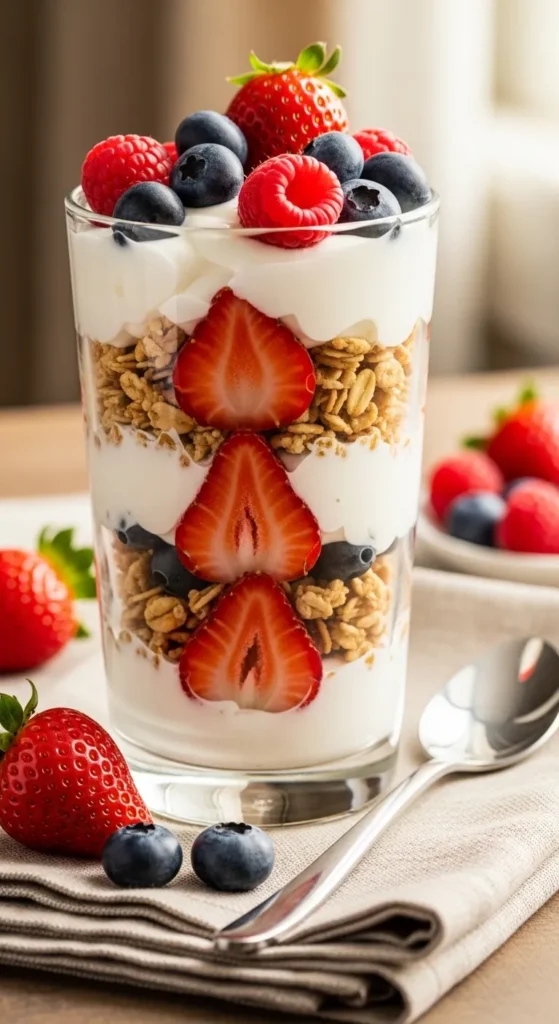  Yogurt Parfait with Granola