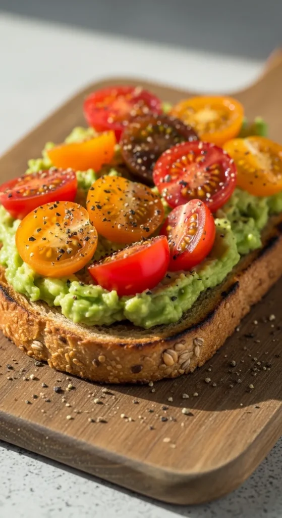 Avocado Toast with Tomato