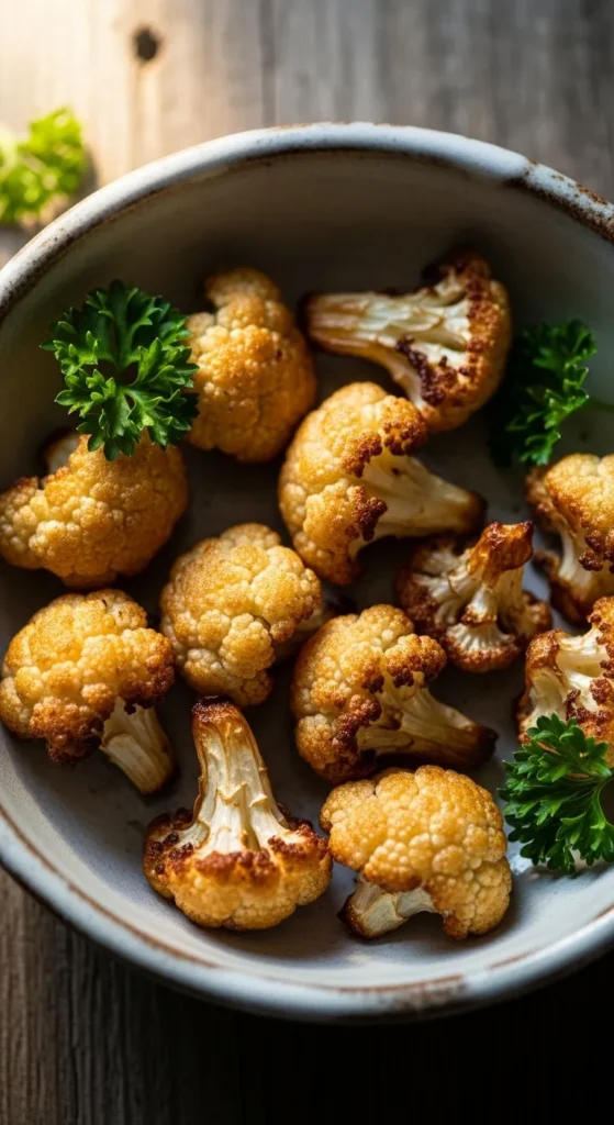 Air-Fried Cauliflower Bites