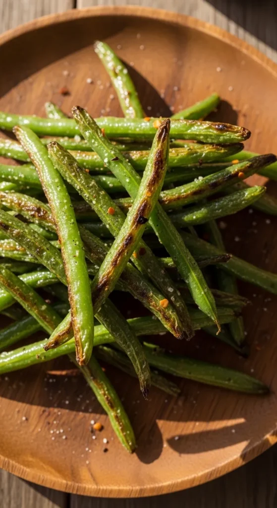 Air-Fried Green Beans