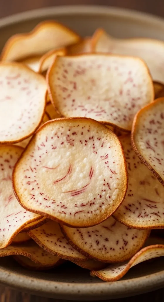 Air-Fried Taro Chips