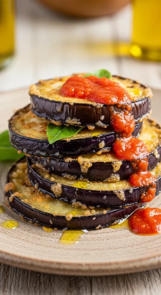 Air Fryer Crispy Eggplant