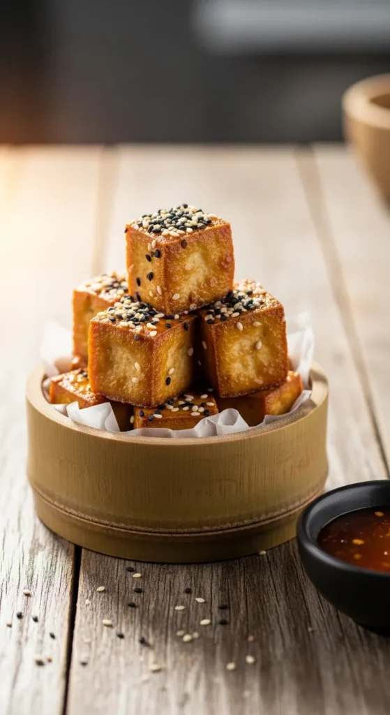 Air Fryer Crispy Tofu