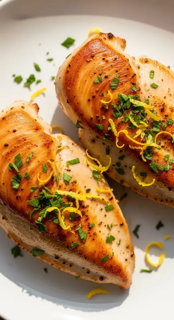 Air Fryer Lemon Herb Chicken