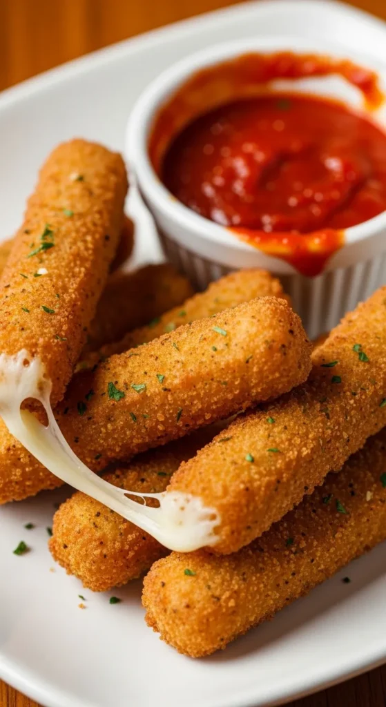  Air Fryer Mozzarella Sticks