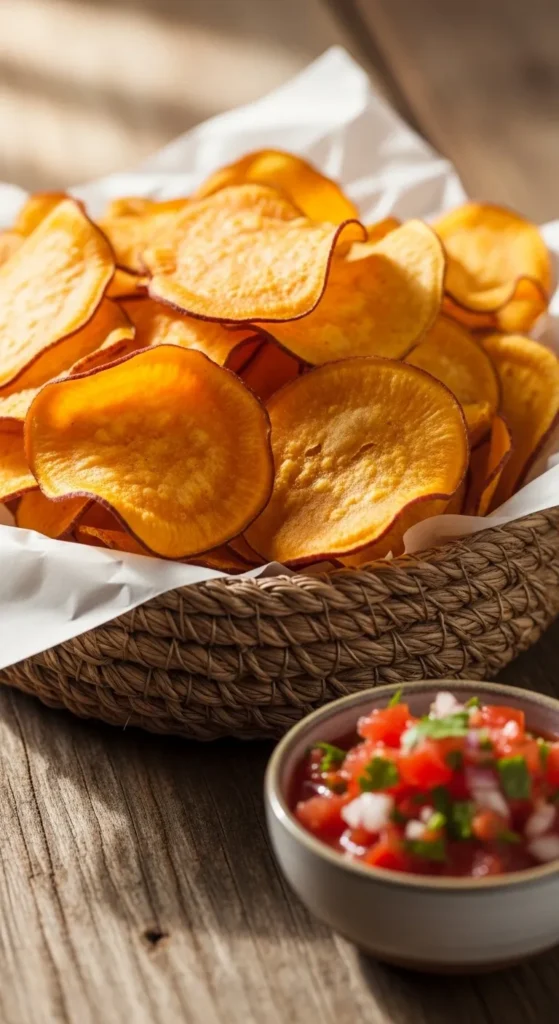  Air Fryer Sweet Potato Chips