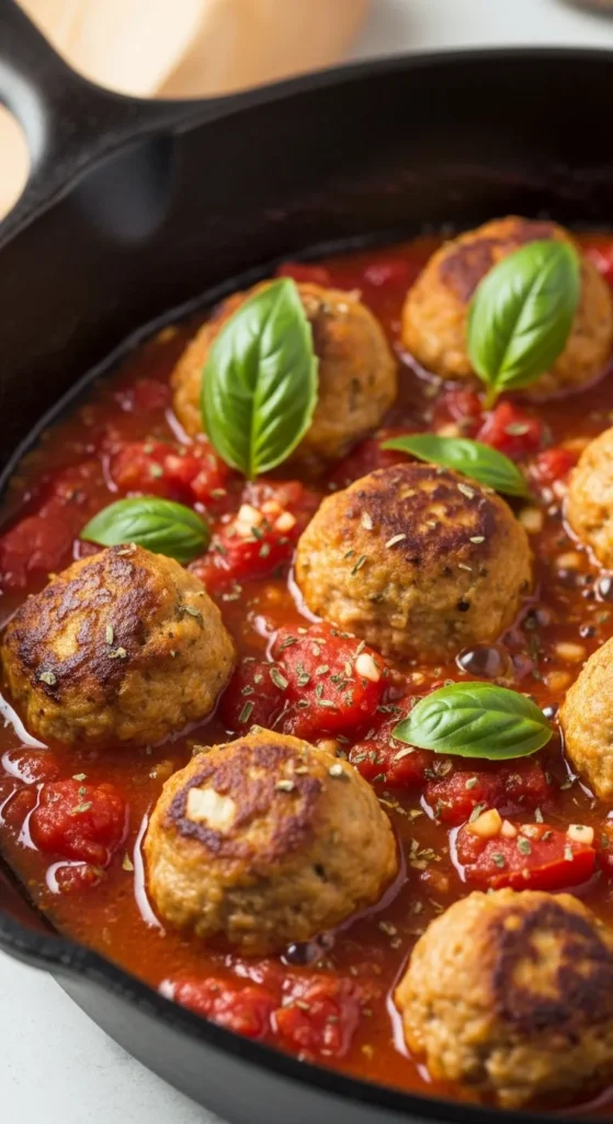 Air Fryer Turkey Meatballs
