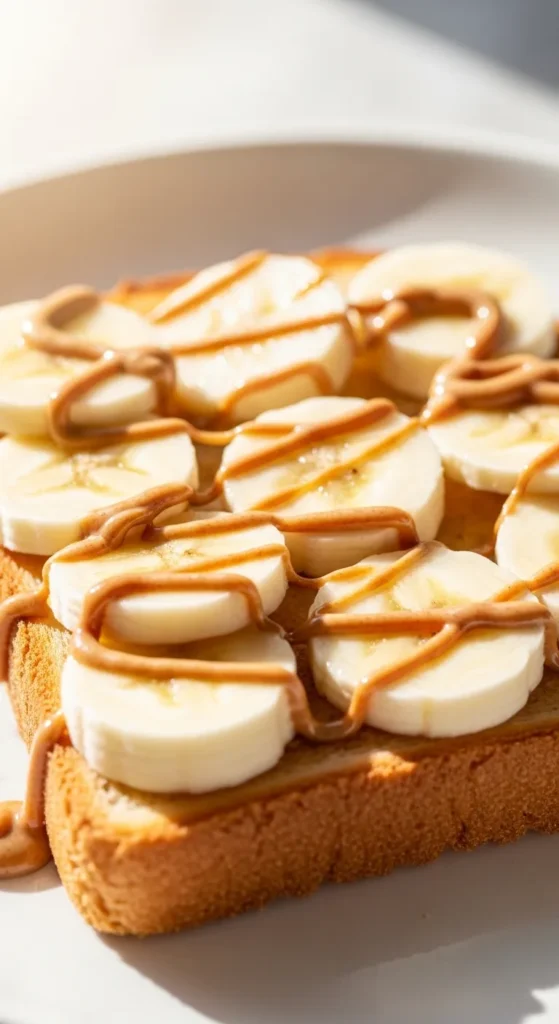 Almond Butter Banana Toast