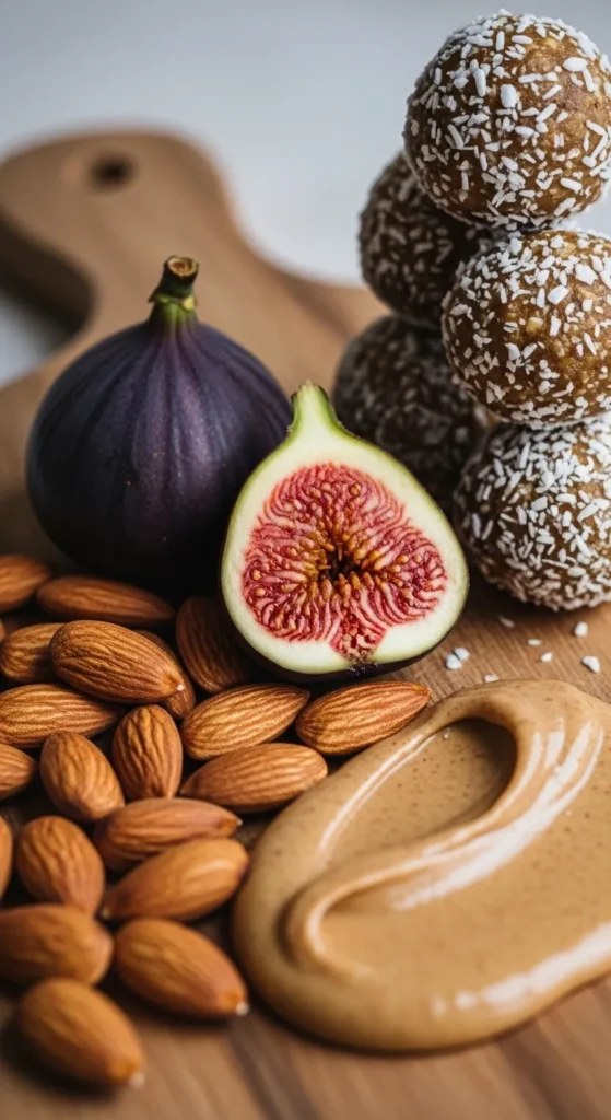 Almond Butter Fig Bites