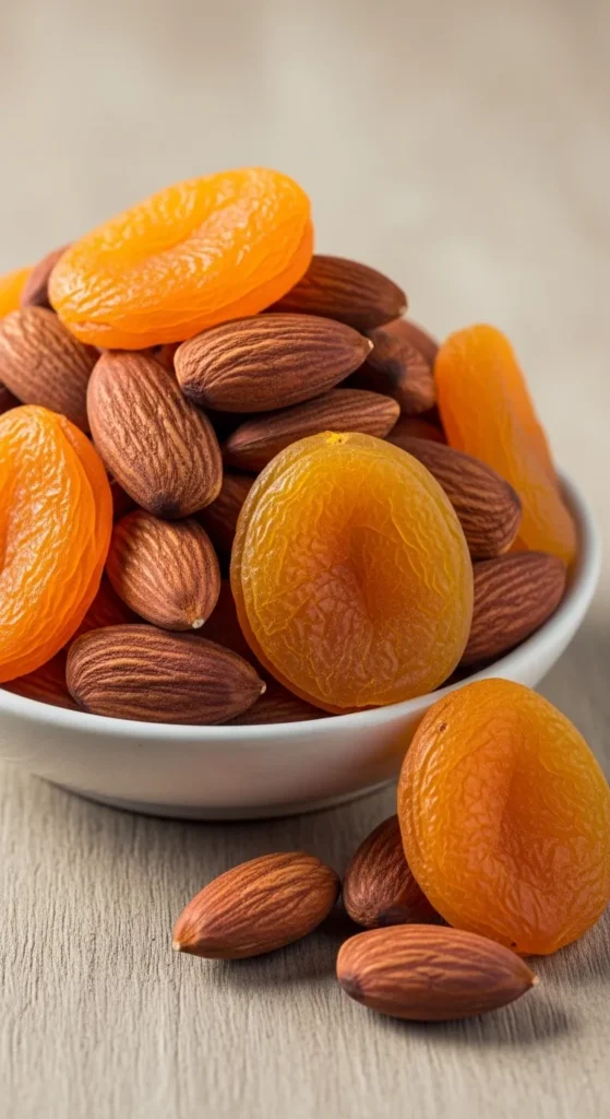 Almonds and Dried Apricots