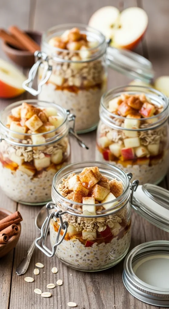 Apple Cinnamon Overnight Oats