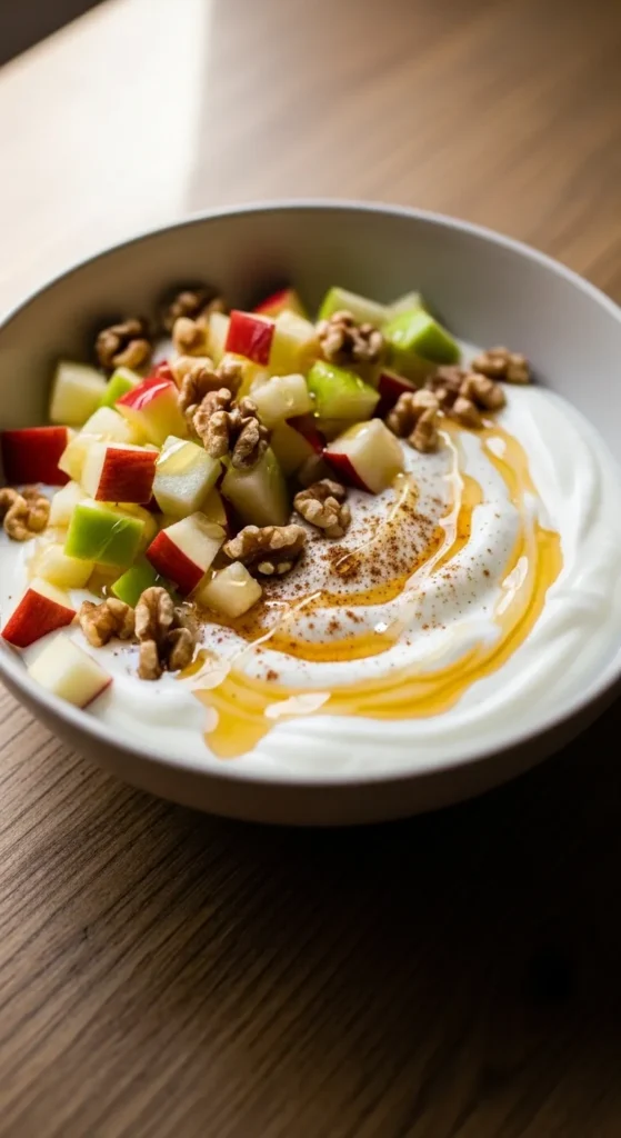 Apple Cinnamon Yogurt Bowl