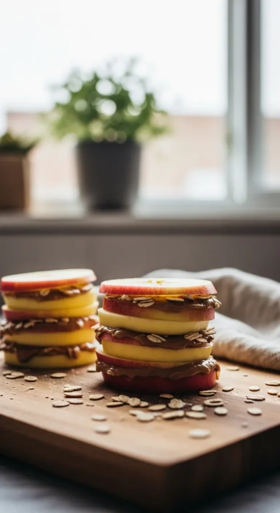 Apple Sandwich Stacks
