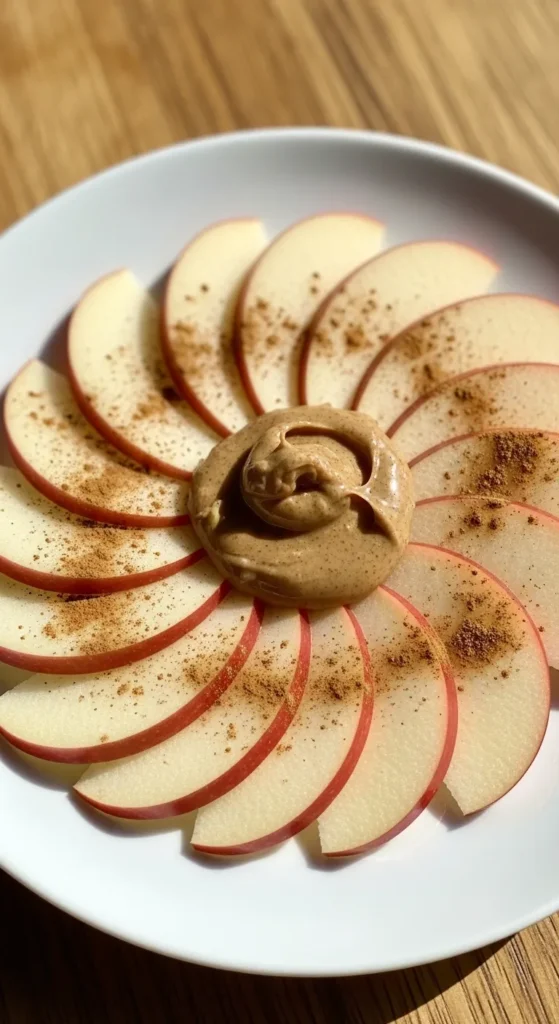 Apple Slices with Almond Butter