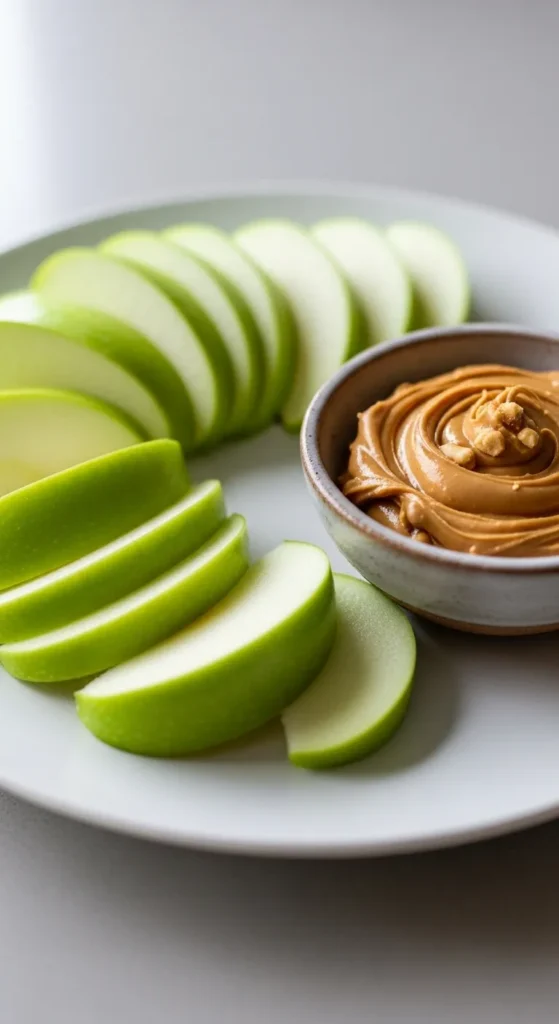 Apple Slices with Nut Butter