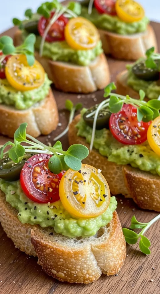 Avocado Toast Bites