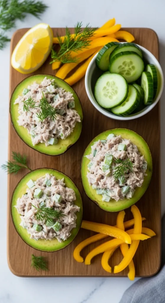 Avocado Tuna Boats