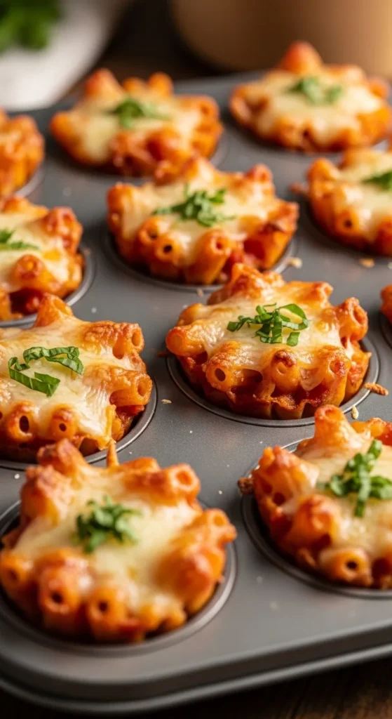 Baked Ziti Cups