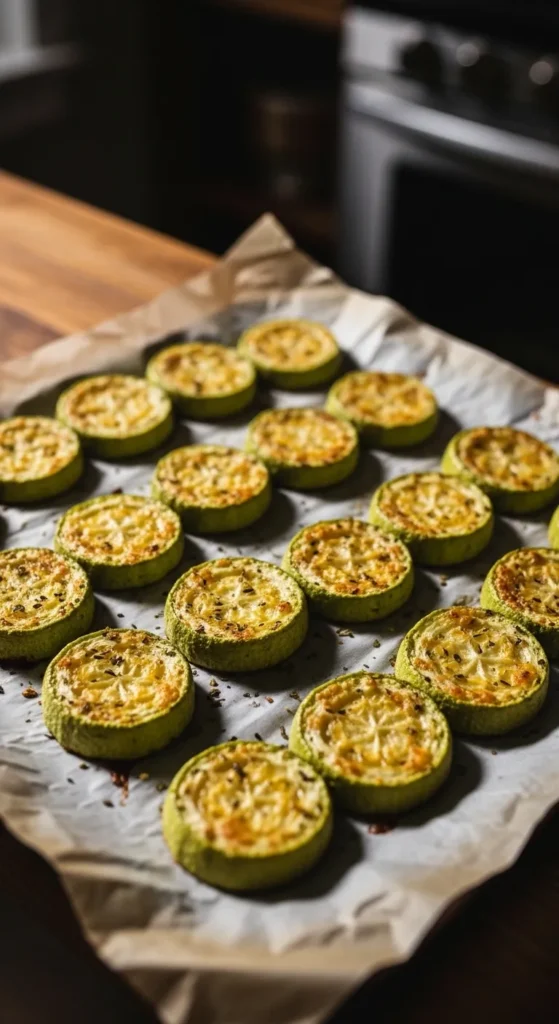 Baked Zucchini Coins