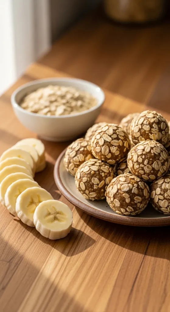 Banana Oat Energy Bites