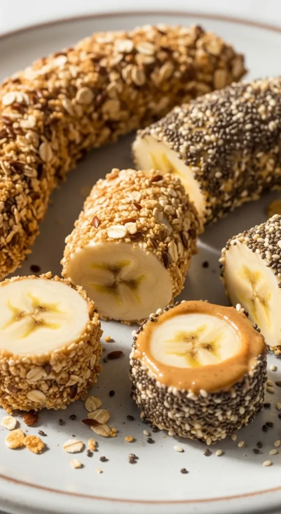Banana “Sushi” with Nut Butter
