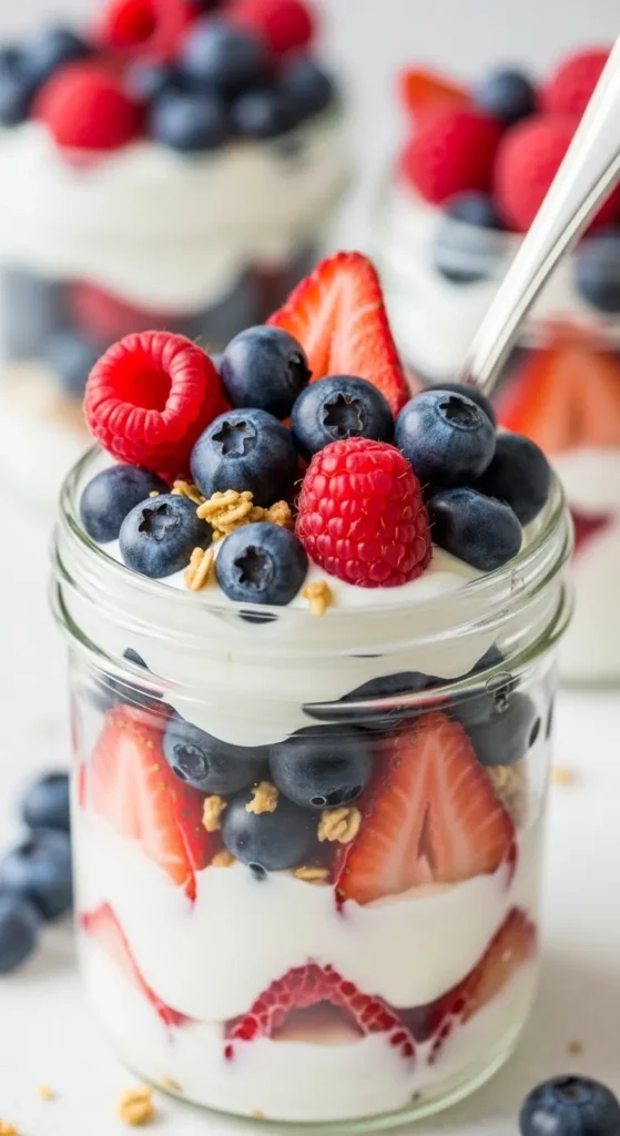 Berry Greek Yogurt Parfait