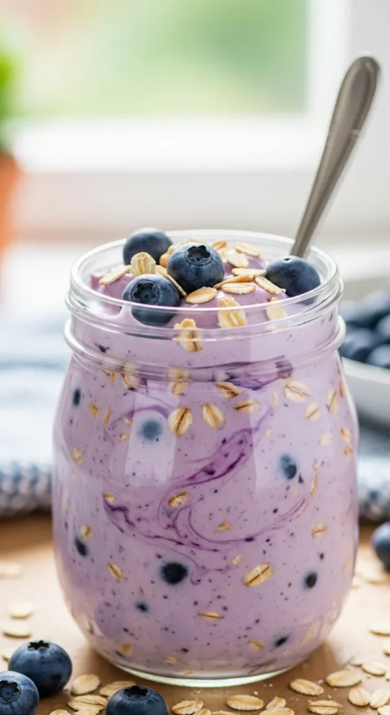 Blueberry Oat Yogurt