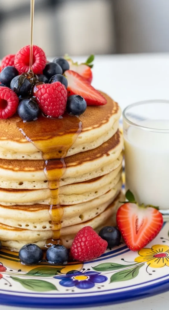 Breakfast-for-Dinner Pancakes