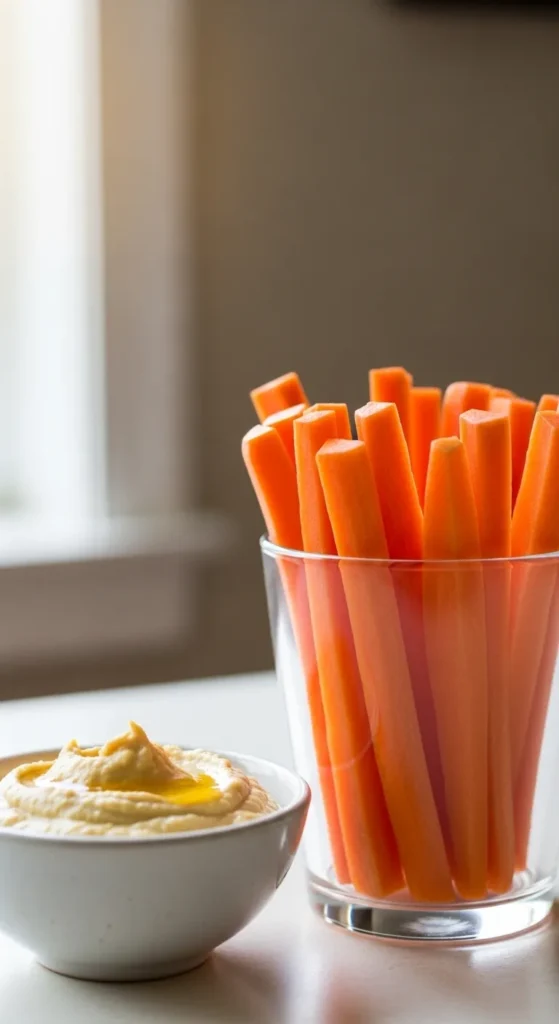 Carrot & Hummus Sticks