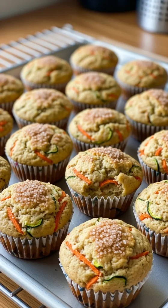 Carrot and Zucchini Muffins