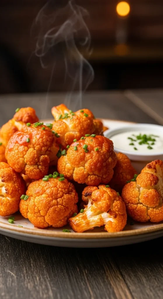 Cauliflower Buffalo Bites