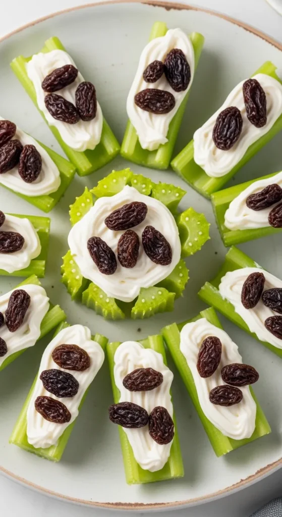 Celery Sticks with Cream Cheese