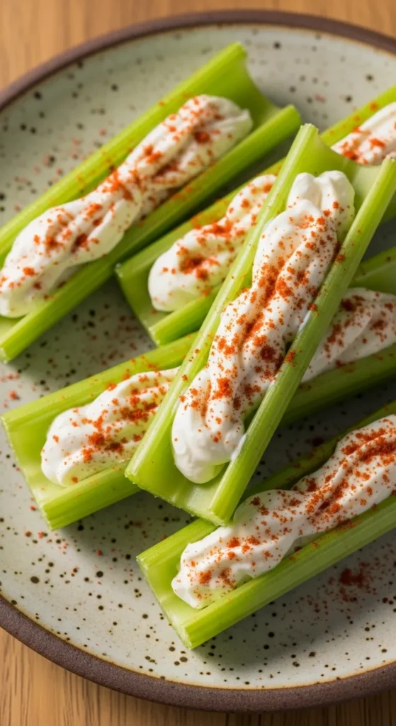 Celery with Cream Cheese