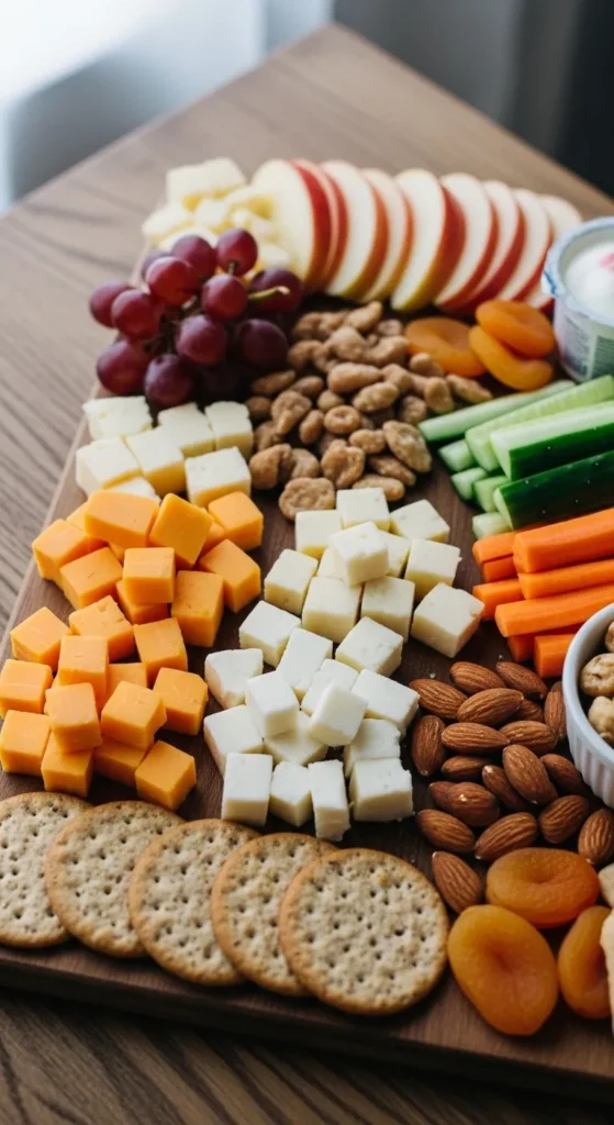 Cheese and Whole Grain Crackers