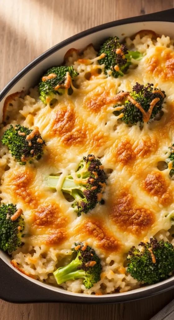  Cheesy Broccoli Rice Casserole