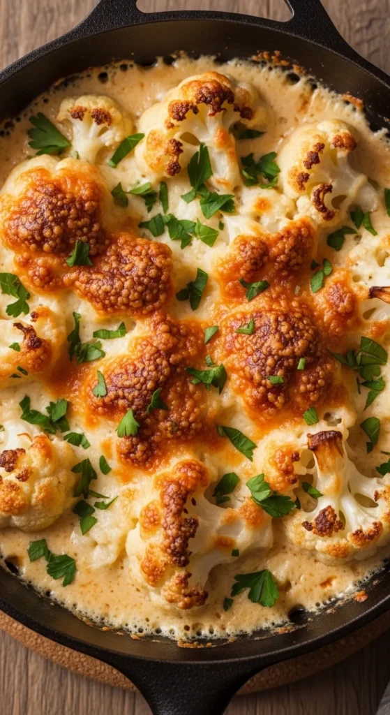 Cheesy Cauliflower Casserole