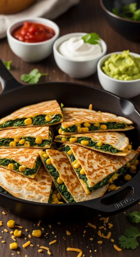 Cheesy Veggie Quesadillas