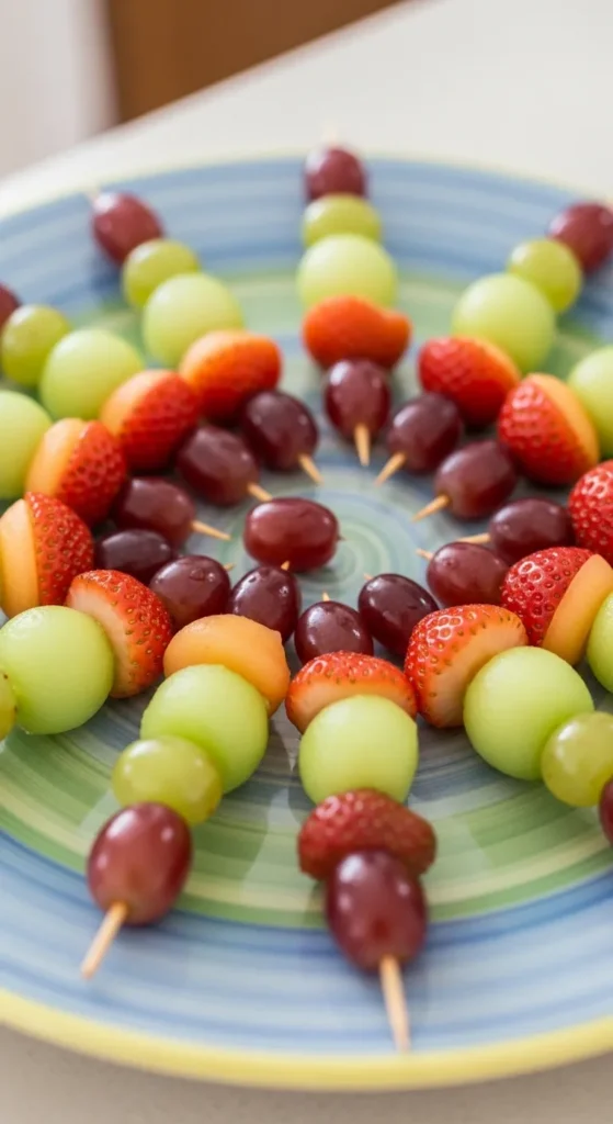 Cherry Fruit Skewers