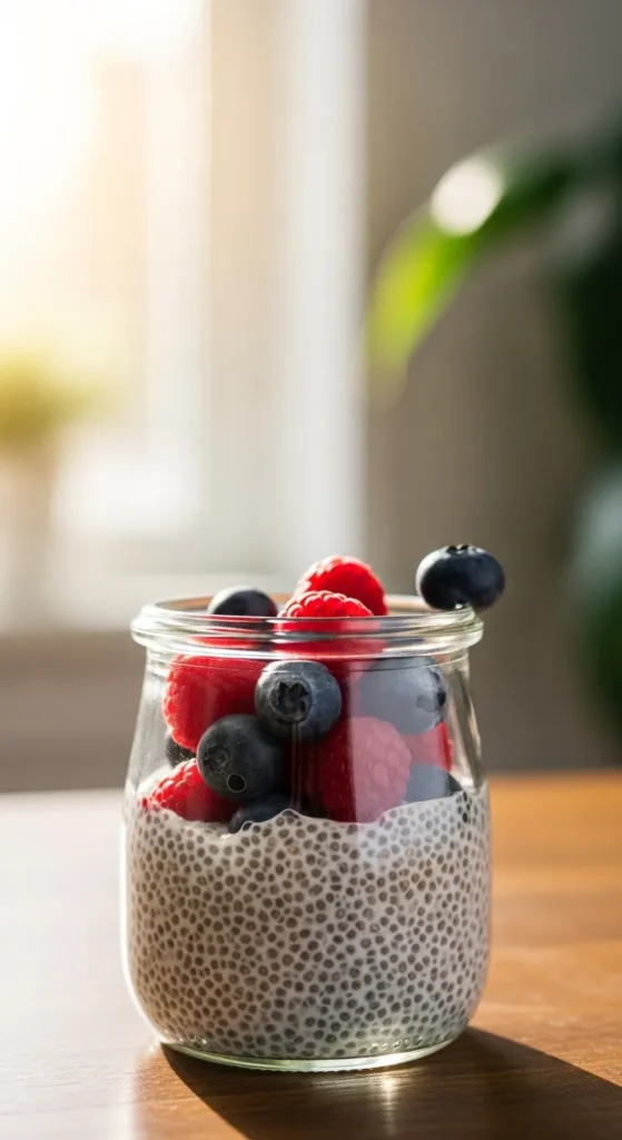 Chia Pudding with Berries