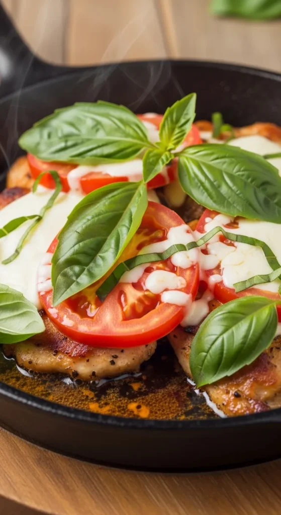 Chicken Caprese Skillet